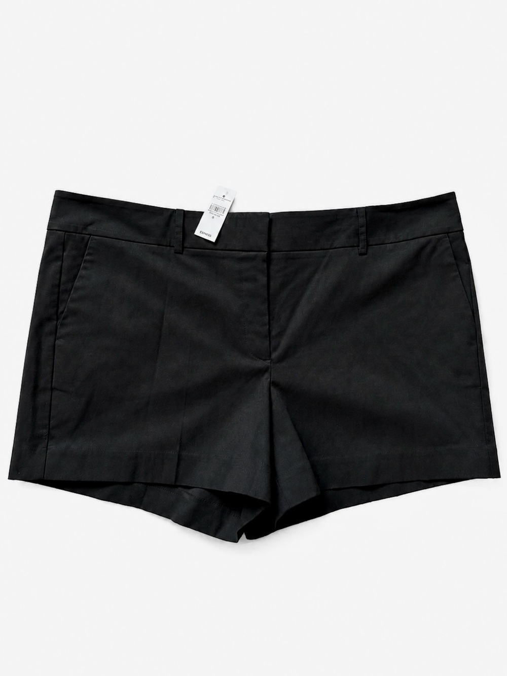 New With Tags Ann Taylor The 4.5 Inch Short in Black Mid Rise Size 16